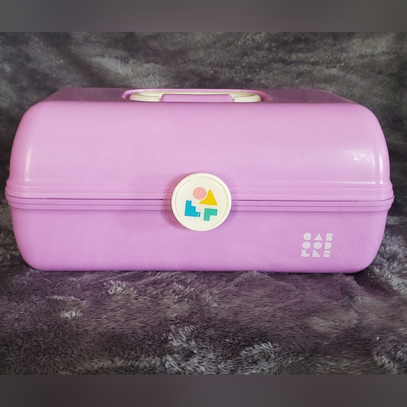 Vintage Caboodles 5626 Purple Makeup Case - Picture 1 of 6